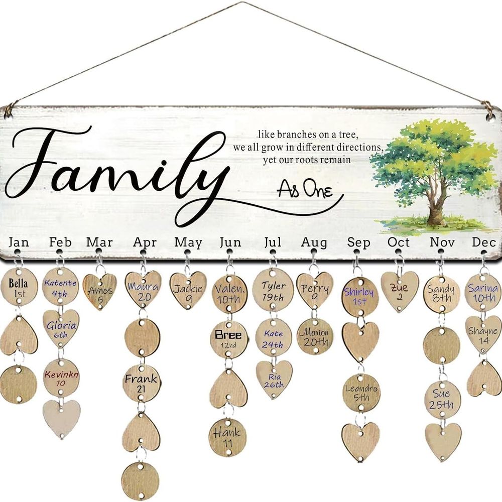 NWT DIY Calendar for Important Dates